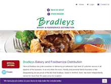 Tablet Screenshot of bradleysfoods.co.uk